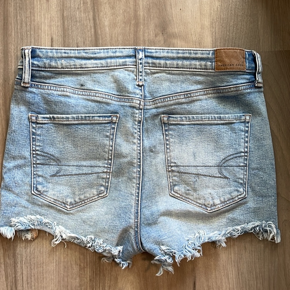 Super High Rise Jean Short - Picture 4 of 5